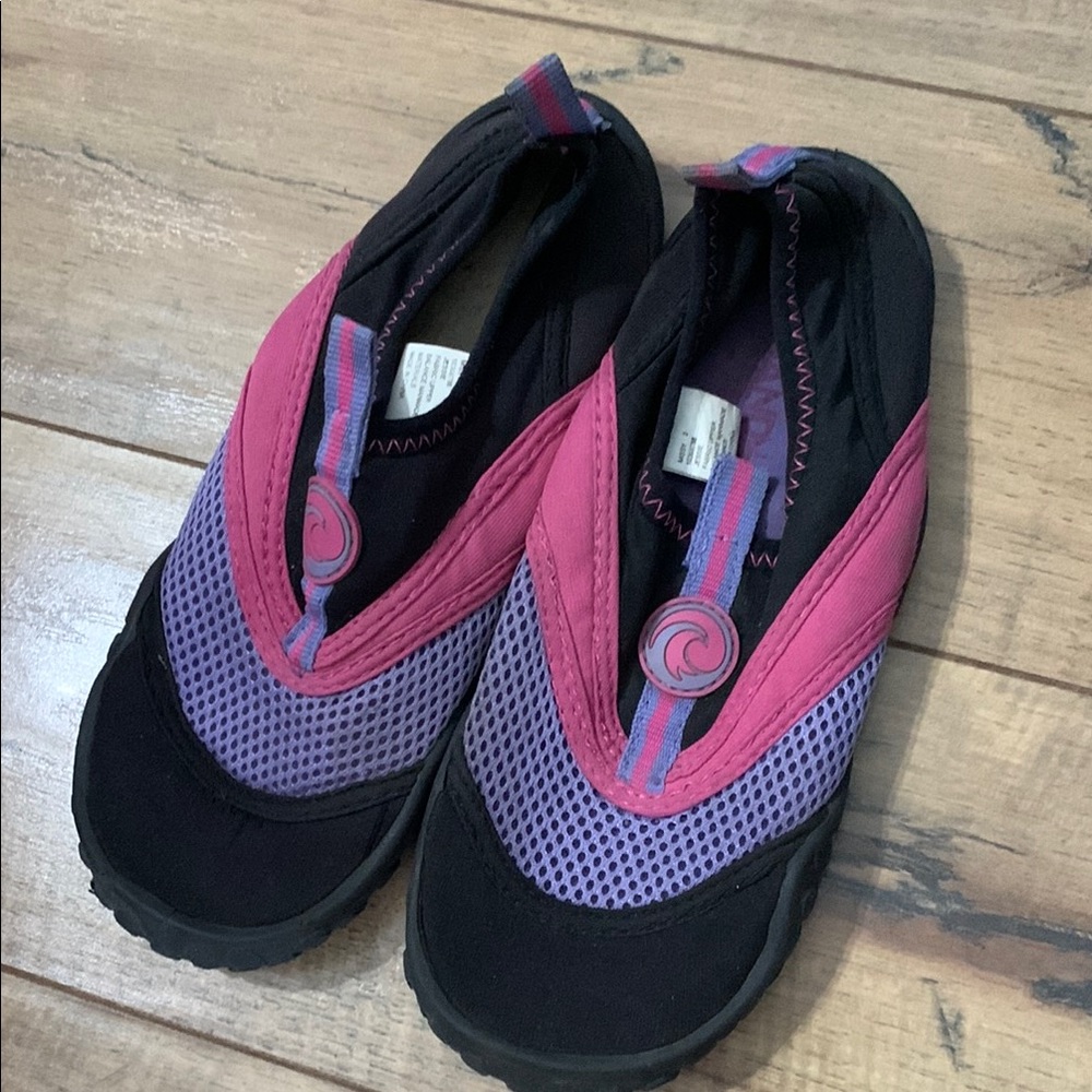 Kids Pink and Purple Water Shoes